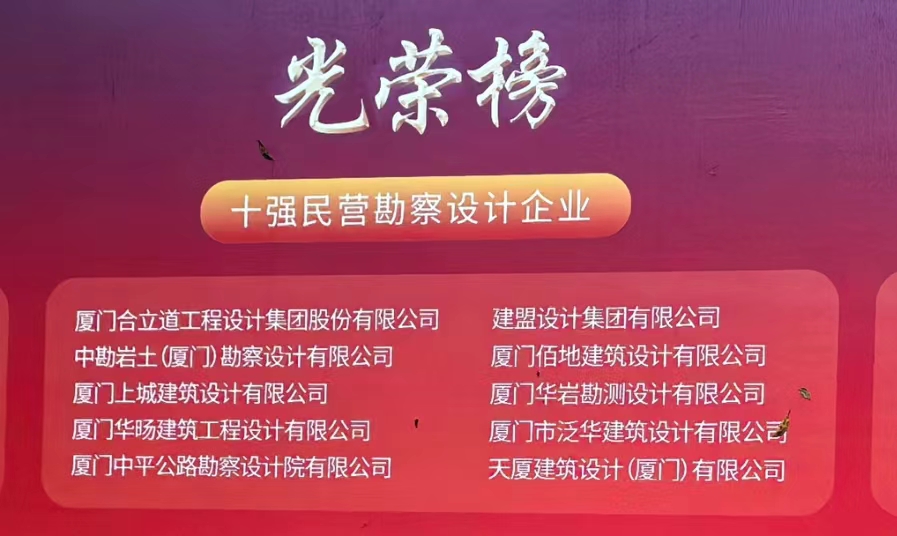 喜讯 | j9国际站备用荣膺乐山民营勘测设计企业十强